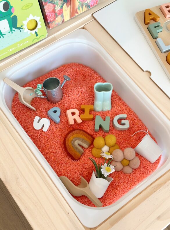 Spring Sensory Bin Ideas