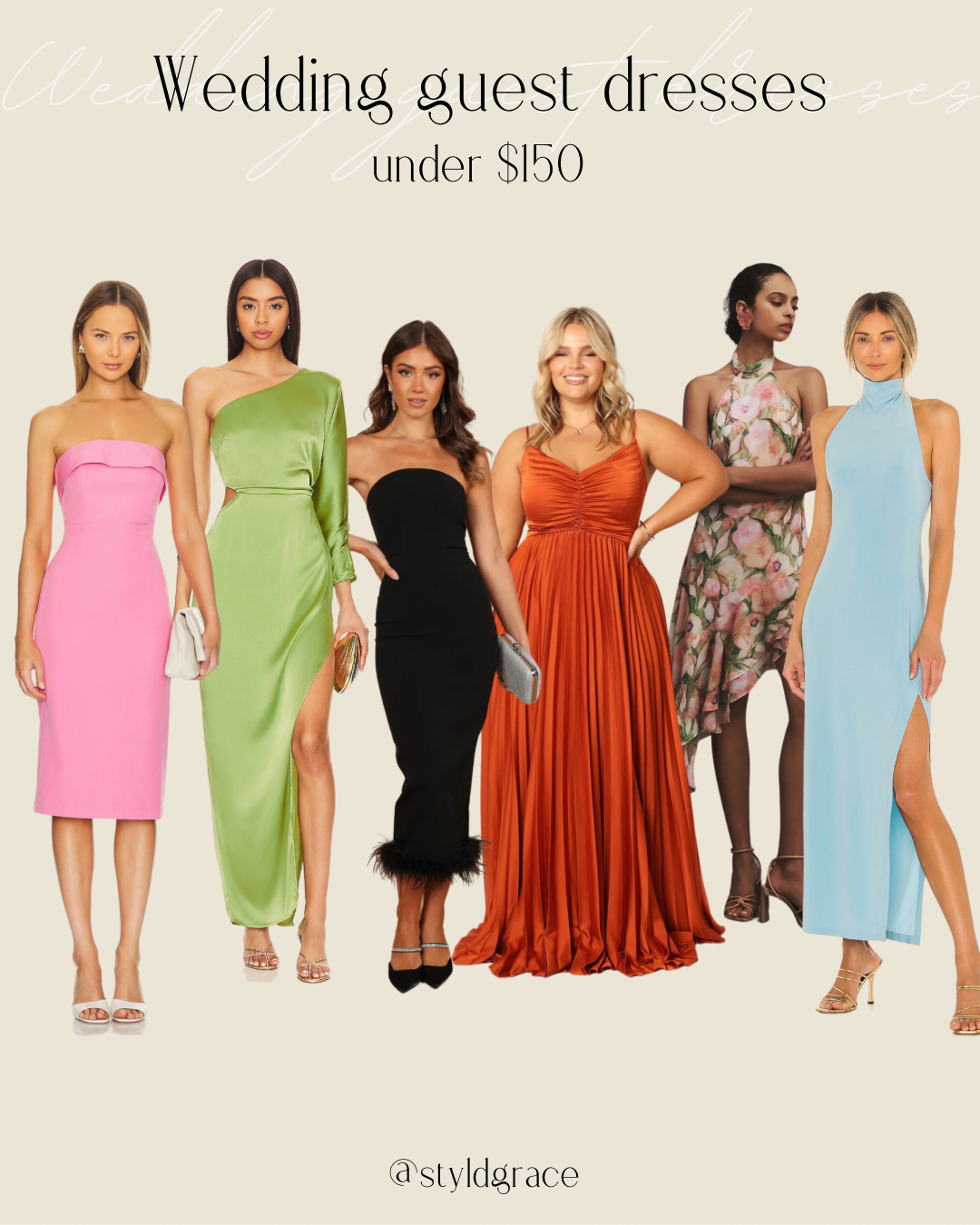 Wedding Guest Dresses (most under $150)