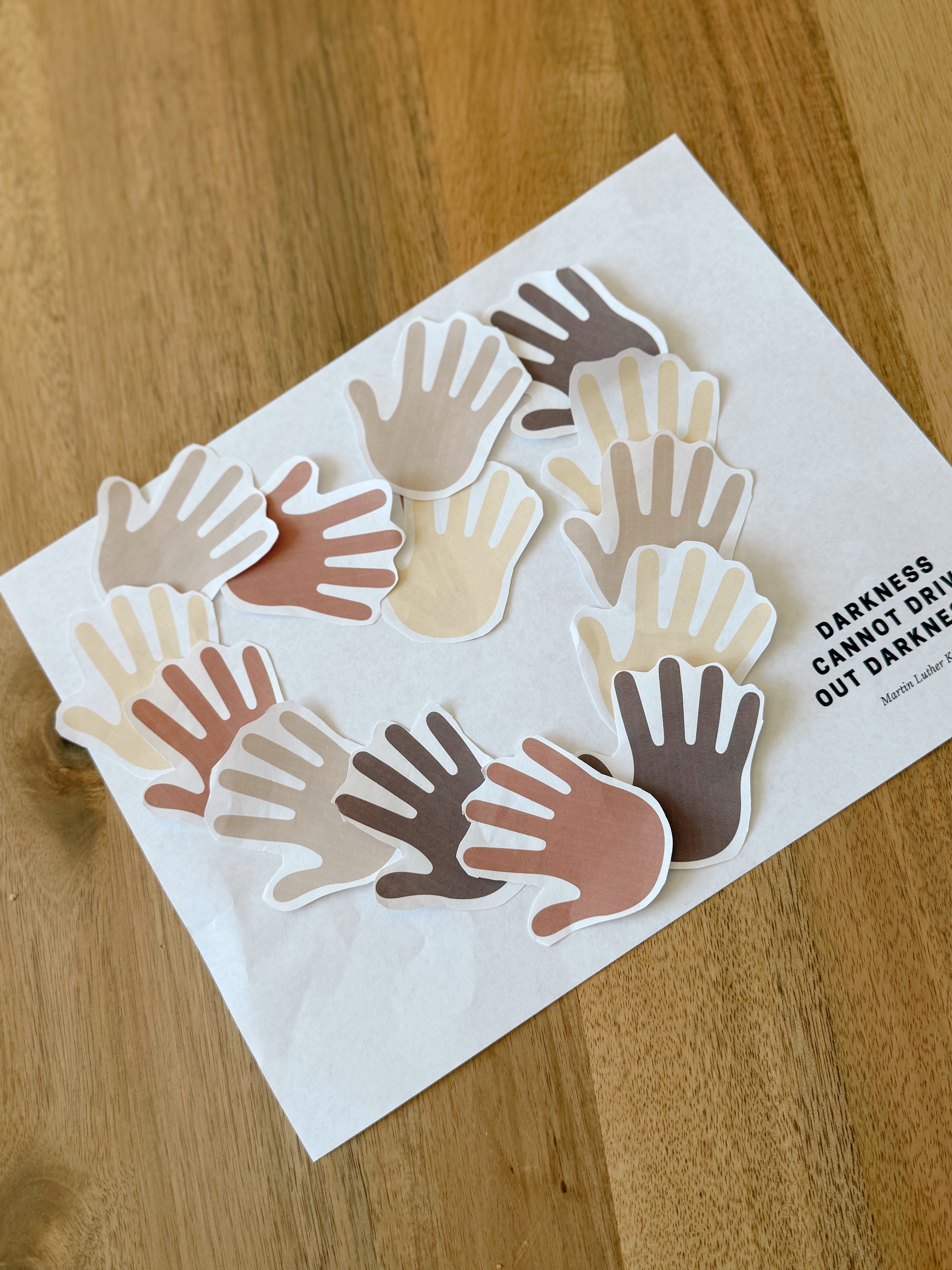 Heart & Hands Black History Month Crafts