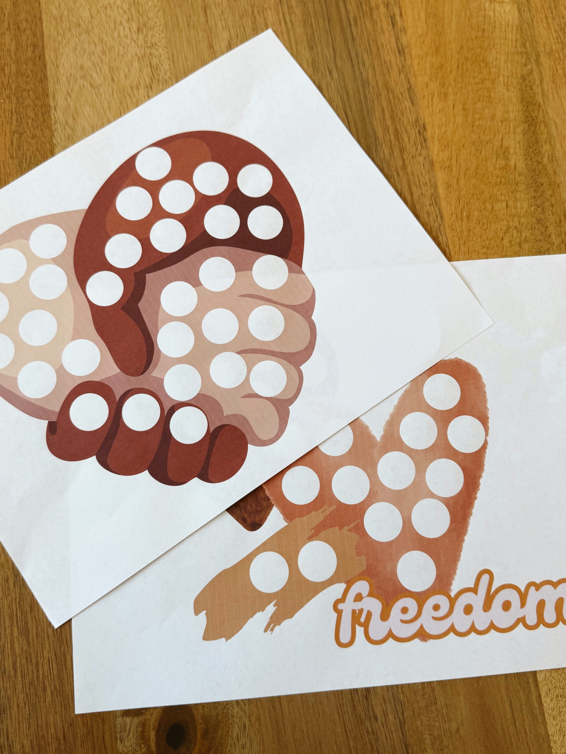 Dot Marker/Sticker Activity | Black History Month Crafts